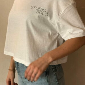 T-shirt crop top