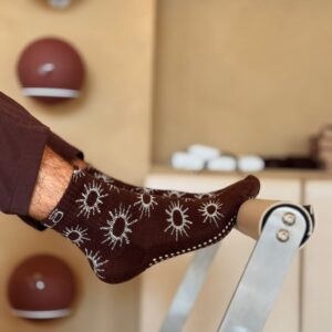 Chaussettes antidérapante soleils